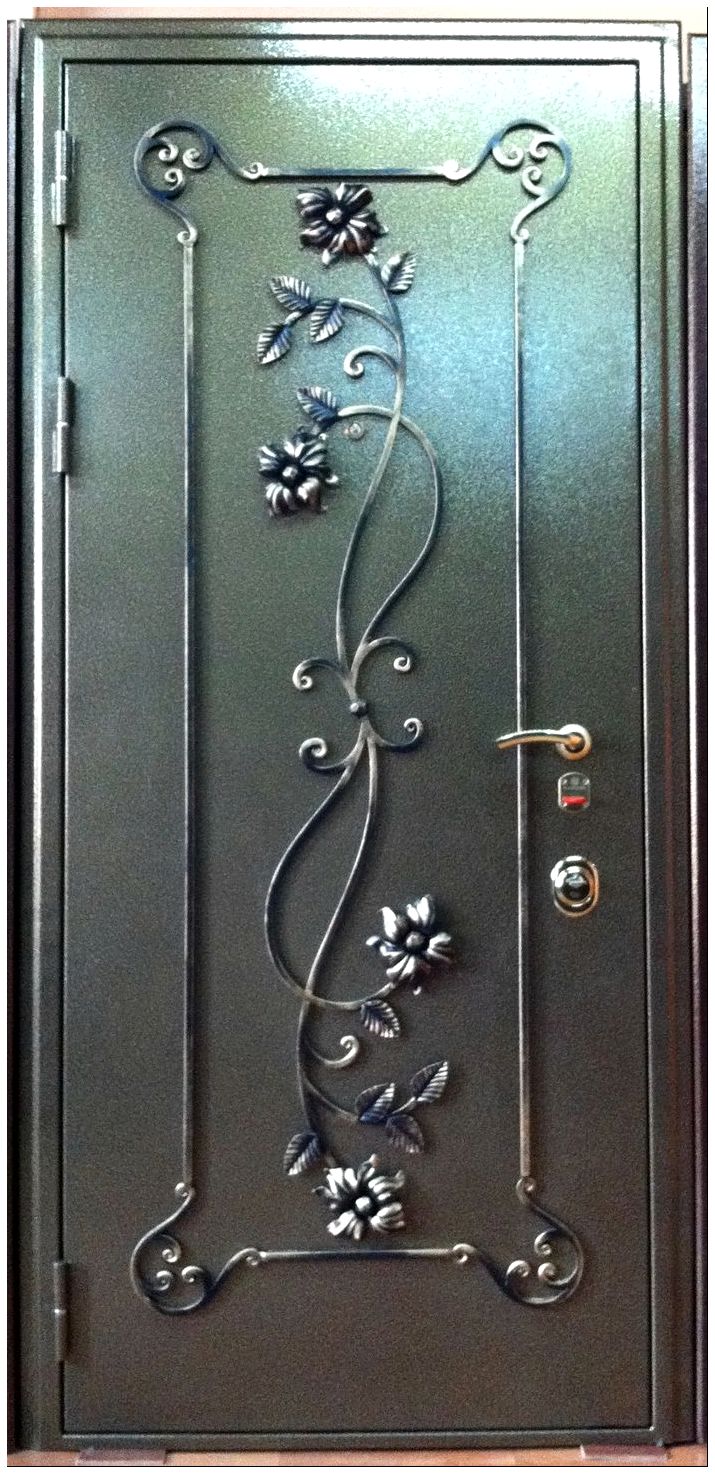 Металлические двери с ковкой | Входные металлические двери ...