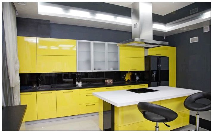 Желтый цвет в интерьере: кухня, посуда, шторы, стены и другие ...