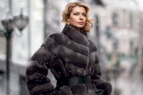 Норковая шуба – классический вариант женской зимней одежды