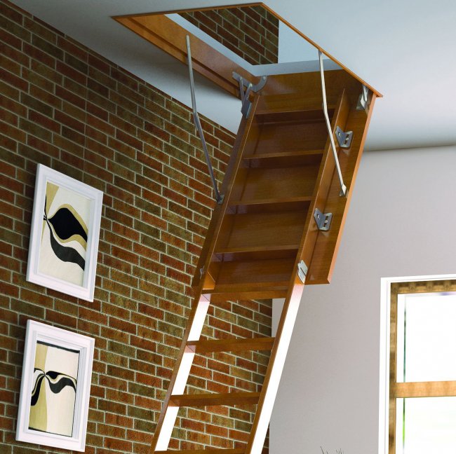 Удобные чердачные лестницы