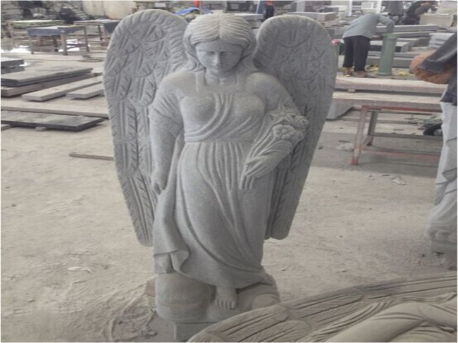 Изготовление гранитных могильных статуй на могилу от Данила-Мастер