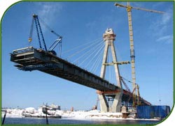 Возведение четвертого моста в Новосибирске будет сопровождаться поставкой только отечественных стройматериалов