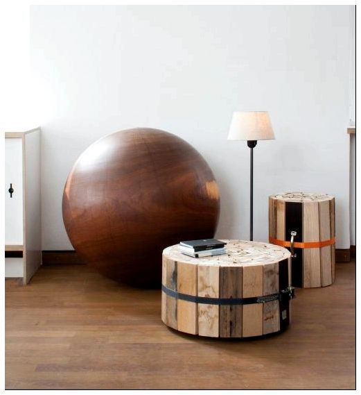 деревянный журнальный столик от Oliver Conrad