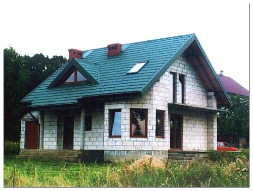 Дом из газобетона