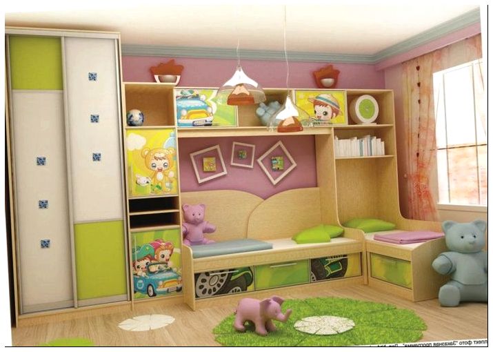 Мебель в детскую | Интерьер детской комнаты. Фото