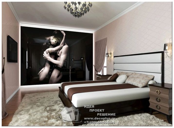 Дизайн спальни с фотообоями | Современные идеи дизайна интерьера ...