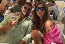 Кети Топурия и Лев Деньгов отдыхают в Сен-Тропе: фото