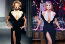 Битва платьев: Адриана Скленарикова против Хайди Клум