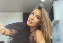 Топурия впервые вышла в свет после объявления о беременности