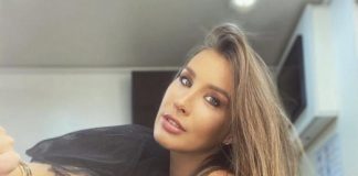 Топурия впервые вышла в свет после объявления о беременности