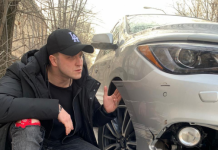 «Состояние шоковое»: иномарка звезды «Молодежки» столкнулась с КАМАЗом