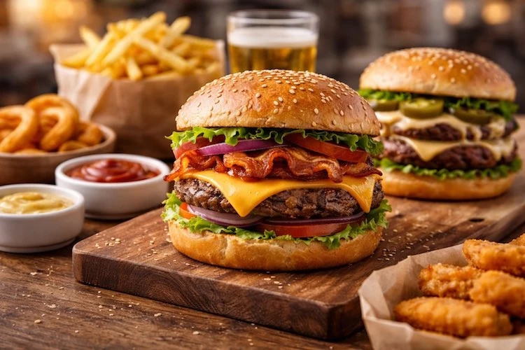 Заказать бургер с доставкой Заказать бургер с доставкой